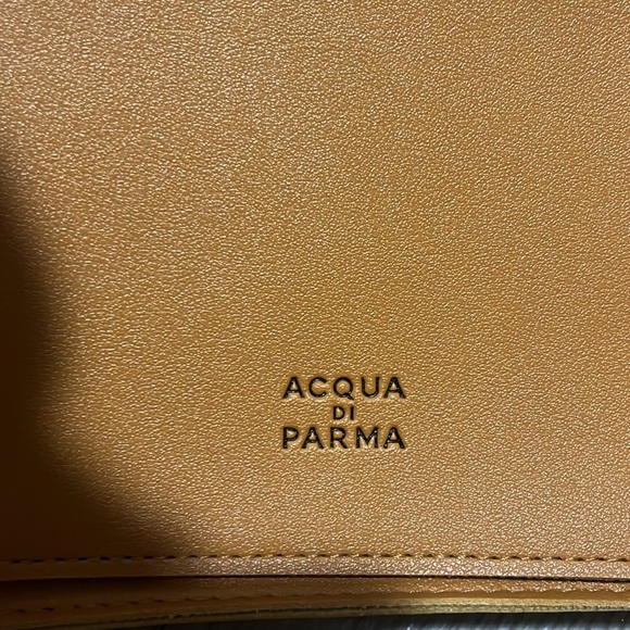 Acqua di Parma Tan Leather Men's Bag (2) - Picture 4 of 5